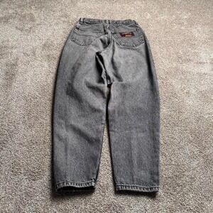 007 TOP SECRET BALLOON CUT GREY DENIM